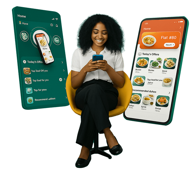 Customer App illustration